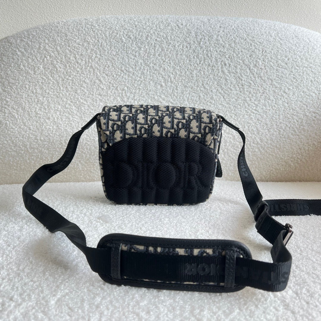 Dior Explorer Oblique Jacquard Shoulder Pouch