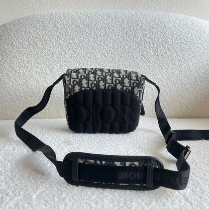 Dior Explorer Oblique Jacquard Shoulder Pouch