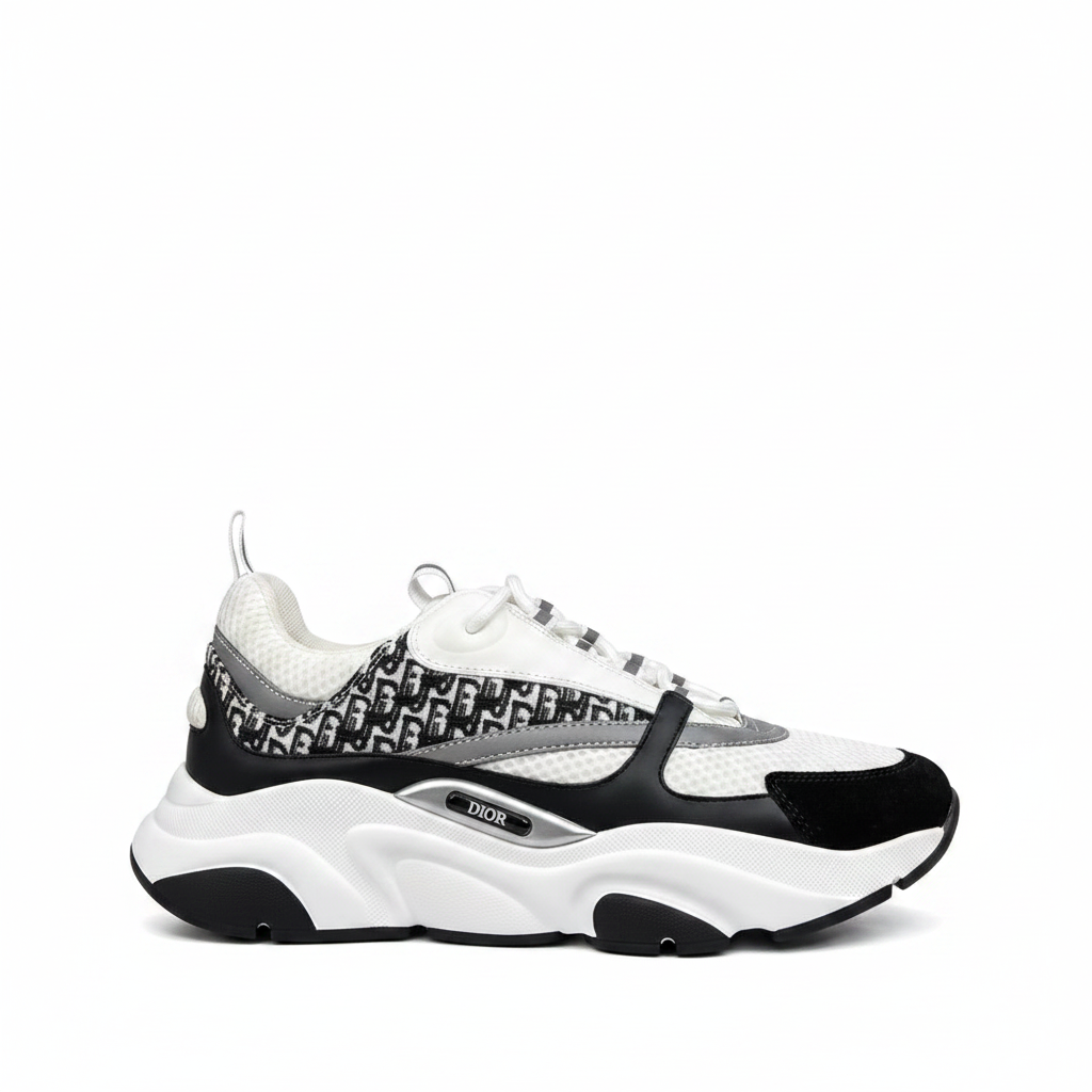 Dior B22 "White-Black-Grey"