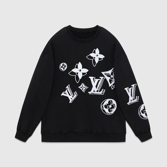 Louis Vuitton Sweatshirt "Black-White"
