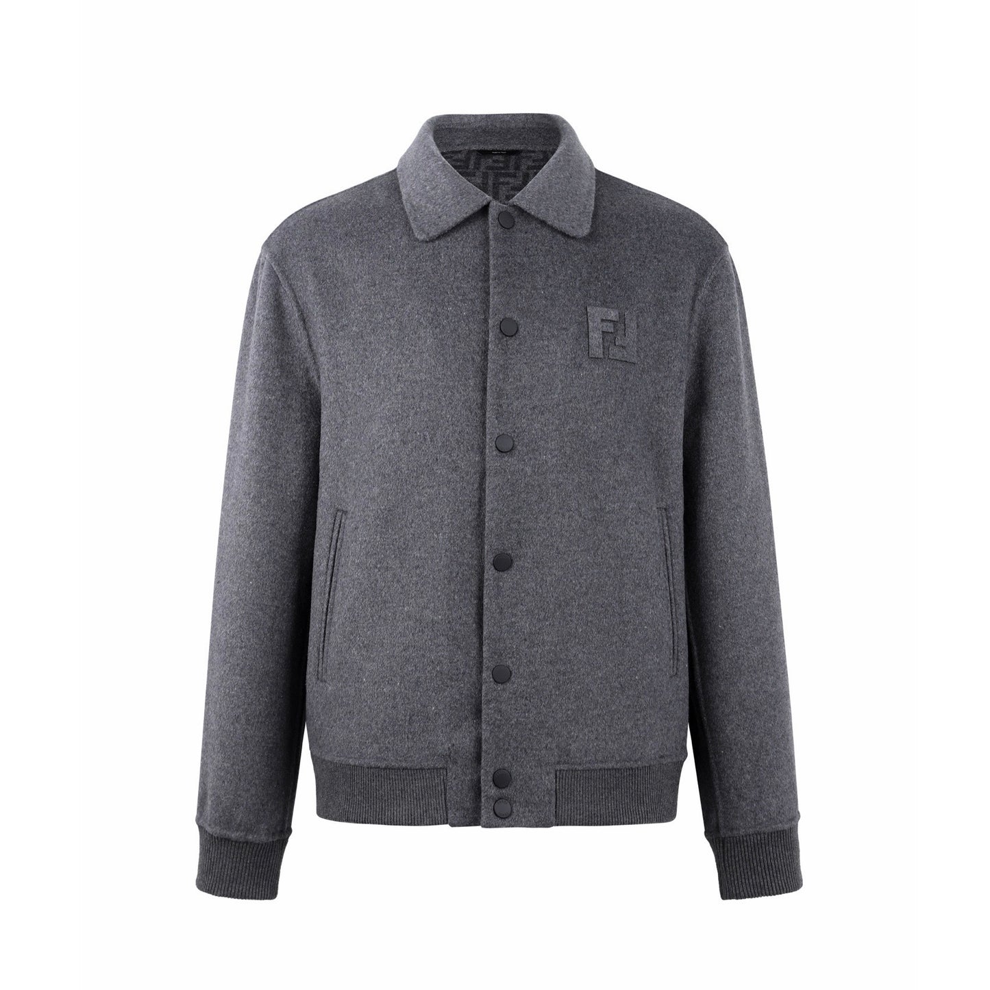 Fendi Wool Jacket "Grey"