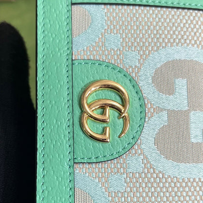 Gucci Ophidia GG Jumbo Card Case Wallet