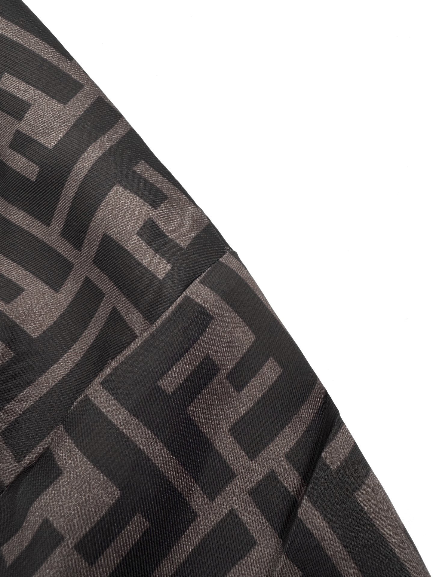 Fendi FF Monogram Shirt "Beige-Grey"