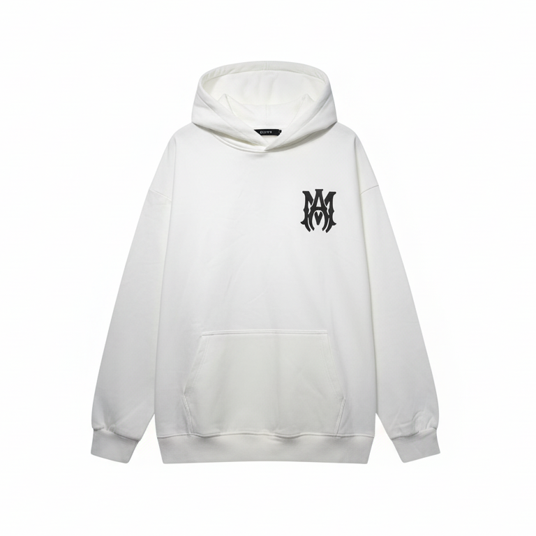 Amiri MA Logo Hoodie "White"