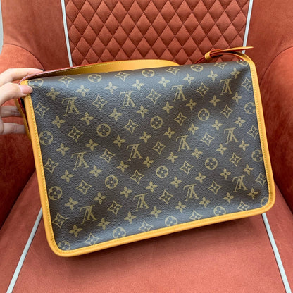 Louis Vuitton Satchel Messenger Bag