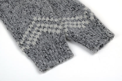 Louis Vuitton Zippered Knitted Blouson "Light Grey"