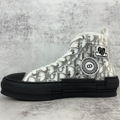 Dior B23 High-Top "White-Black Sole"