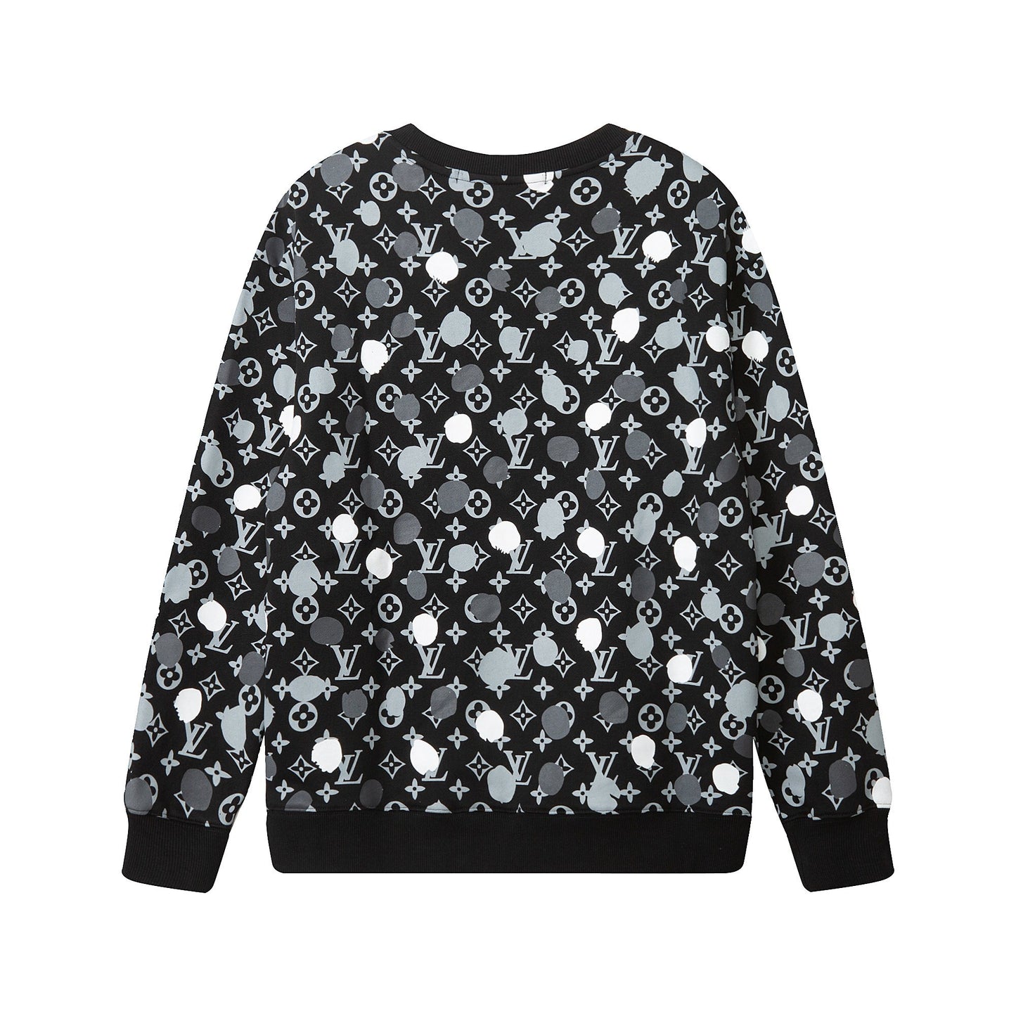 Louis Vuitton x Yayoi Kusama Infinity Dots Printed Sweatshirt "Black"