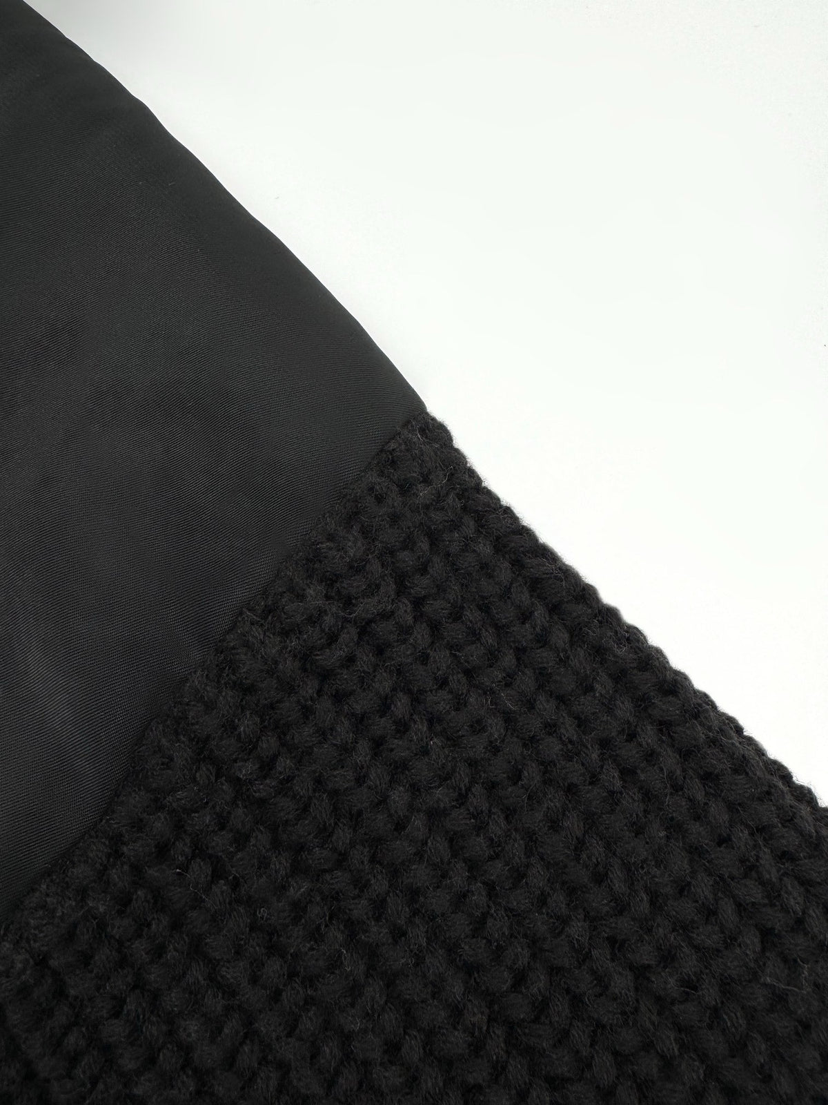 Prada Wool and Cashmere Cardigan "Black"