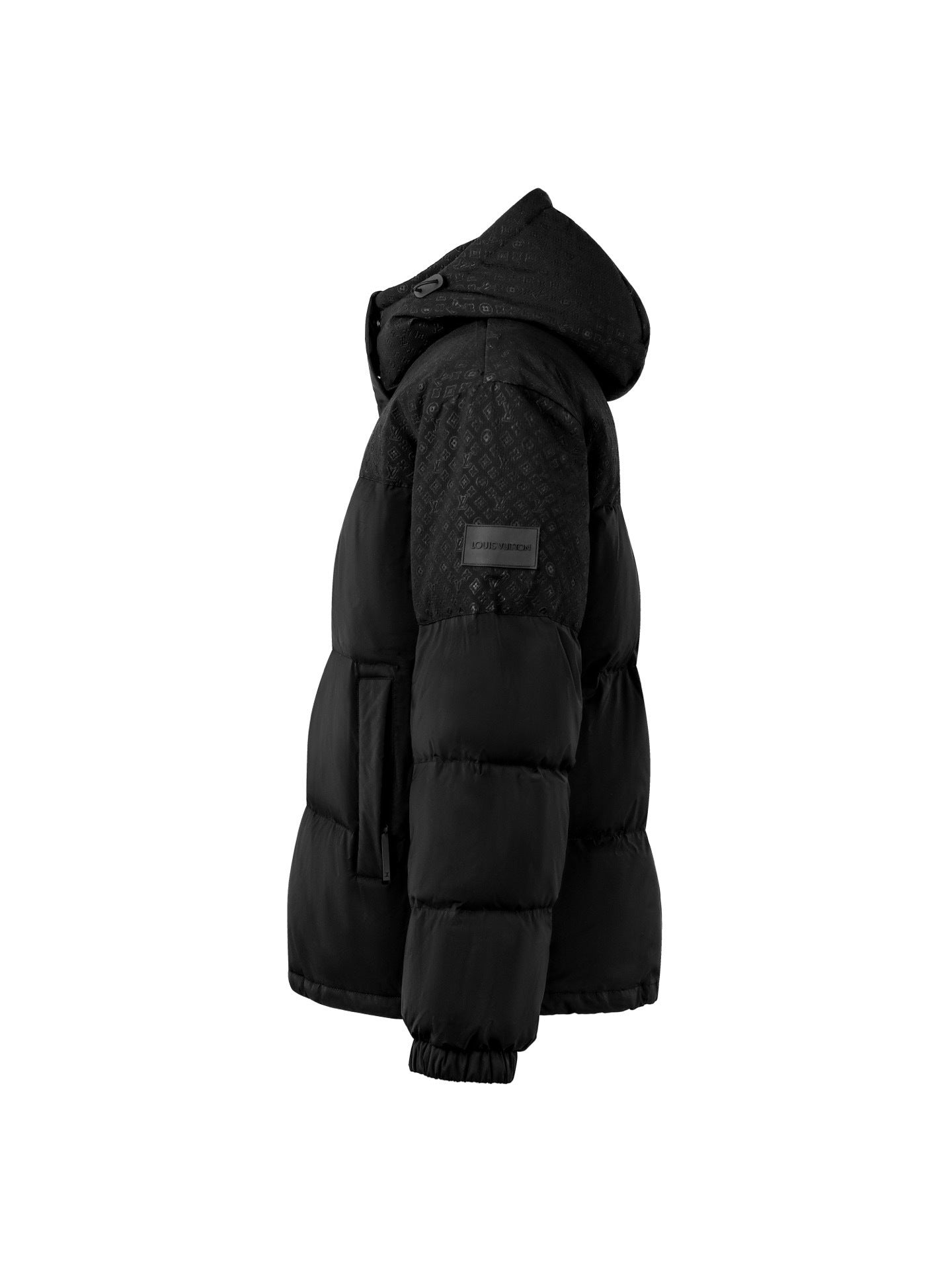 Louis Vuitton Placed Monogram Down Jacket "Black"
