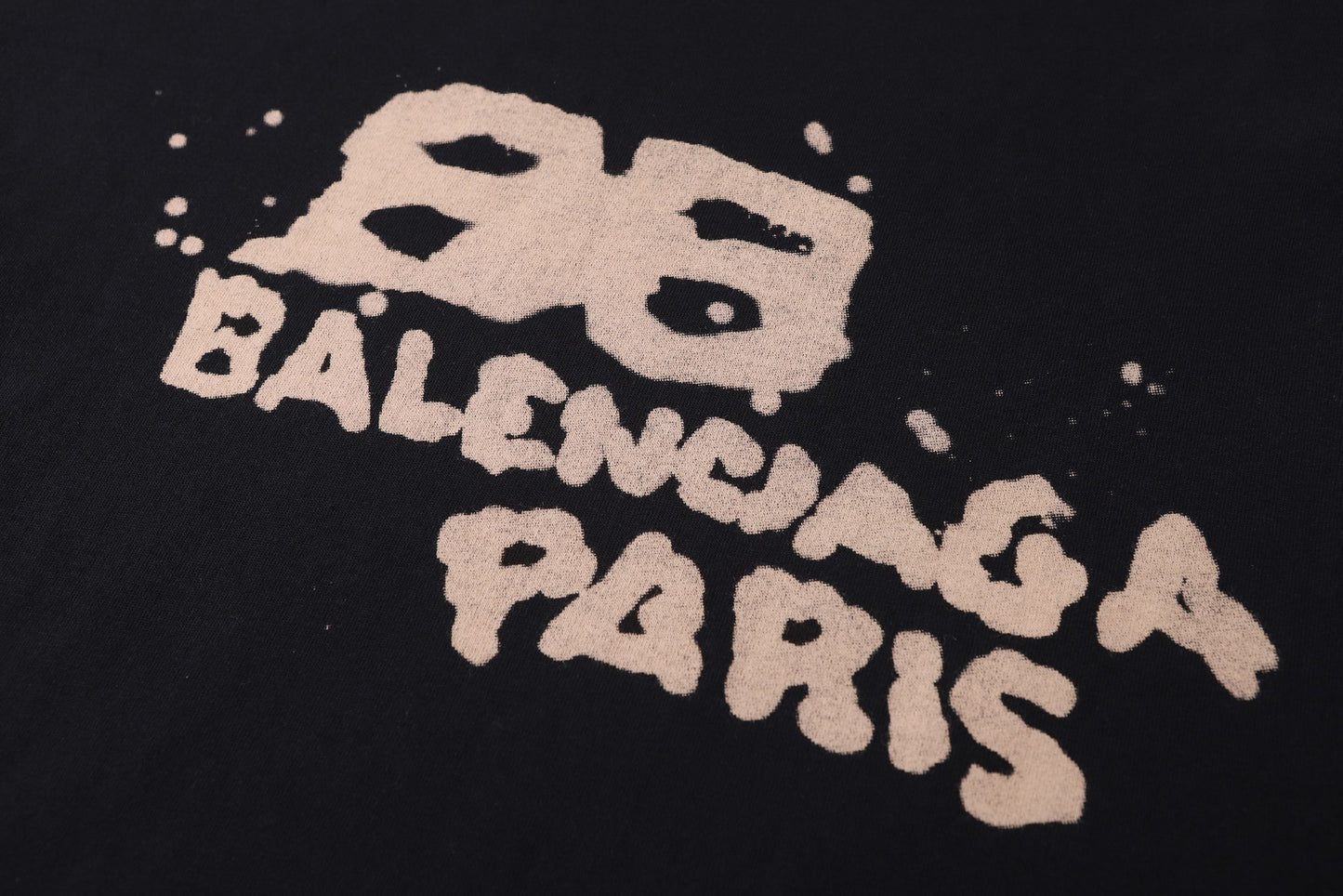 Balenciaga Logo Print T-Shirt "Black"