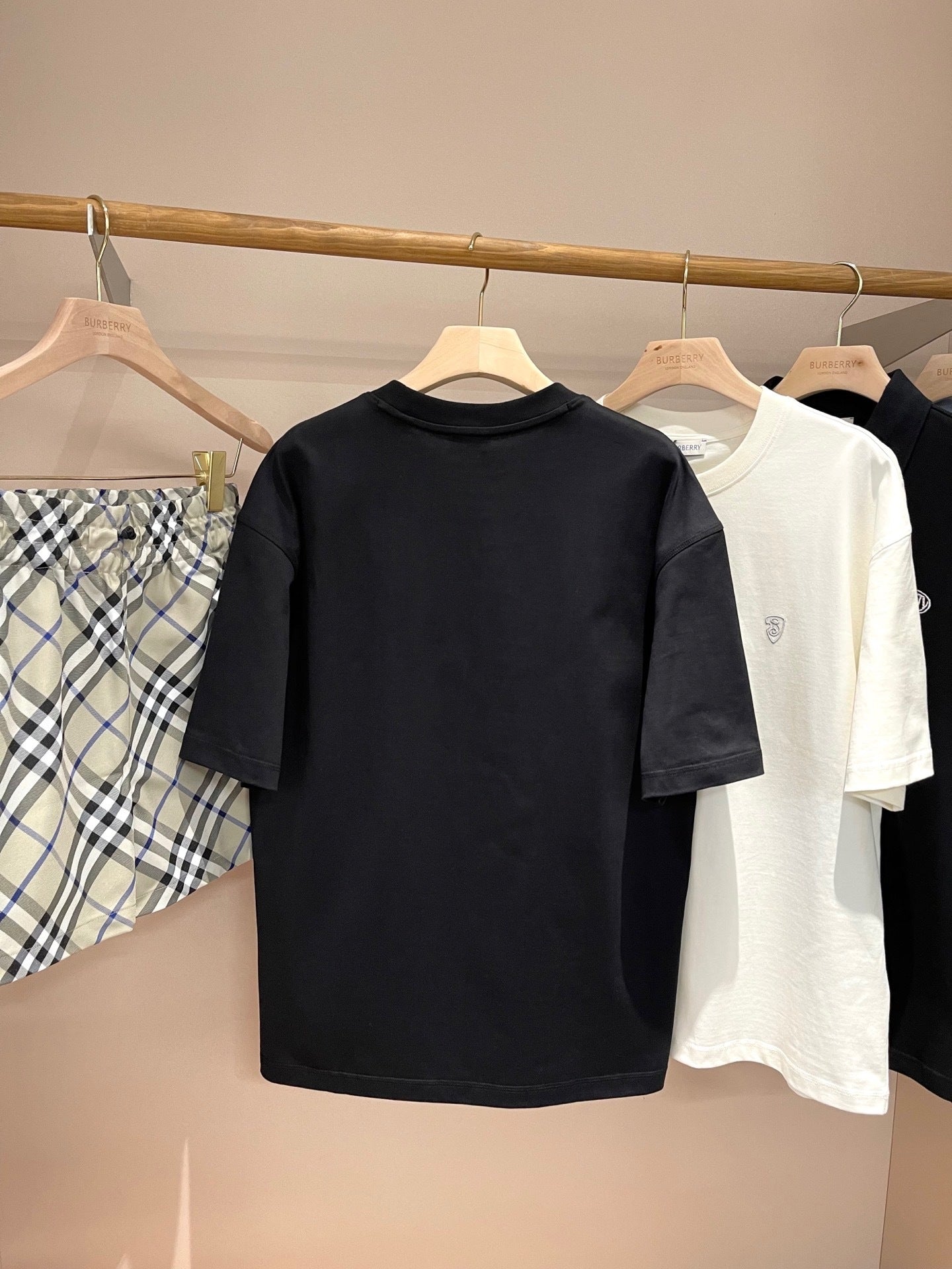 Burberry Logo Cotton T-Shirt "Black"