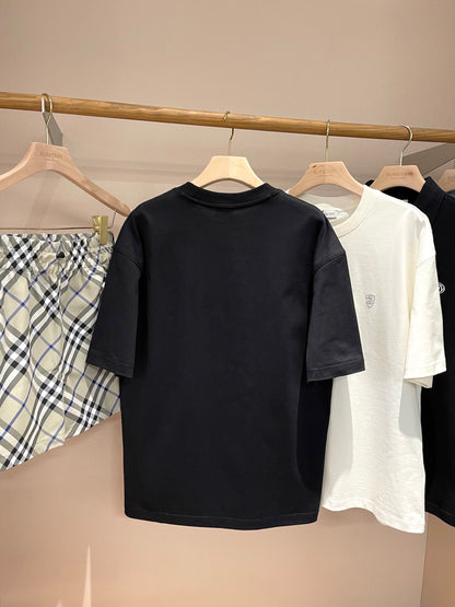 Burberry Logo Cotton T-Shirt "Black"