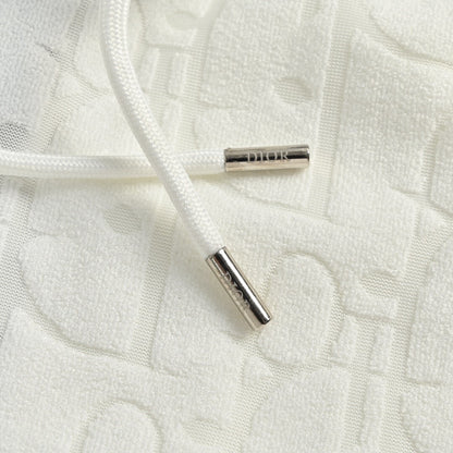 Dior Monogram Jacquard Toweling Shorts "White"