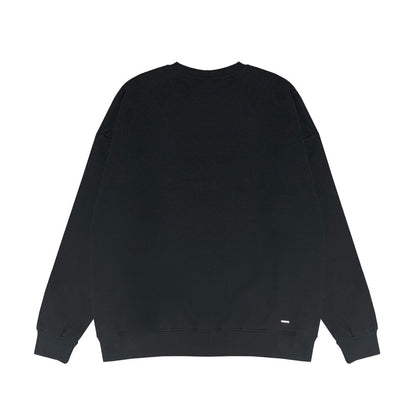 Amiri Stars and Logo Print Sweatshirt "Black"