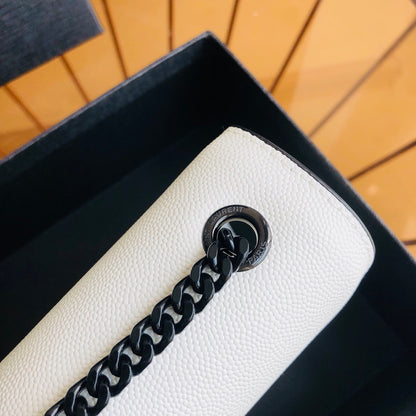 Saint Laurent Kate Medium in Grain De Poudre Embossed Leather