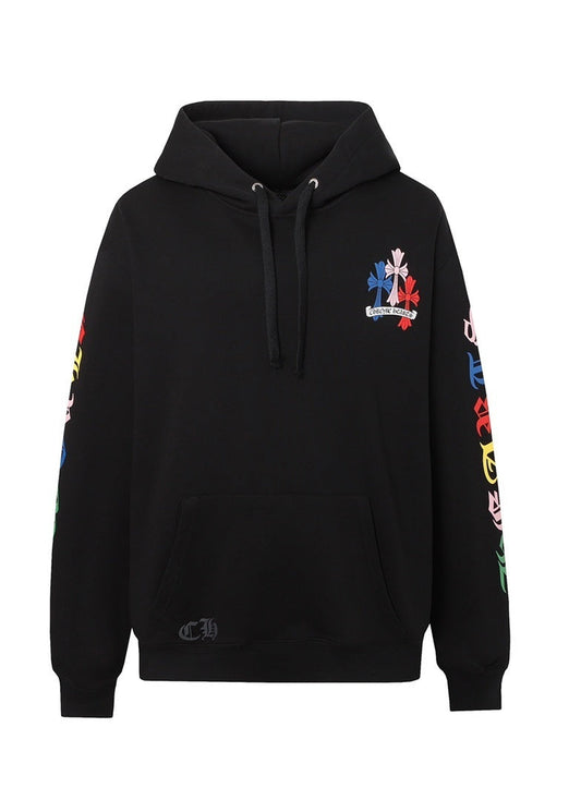 Chrome Hearts Hoodie "Black-Multicolour"