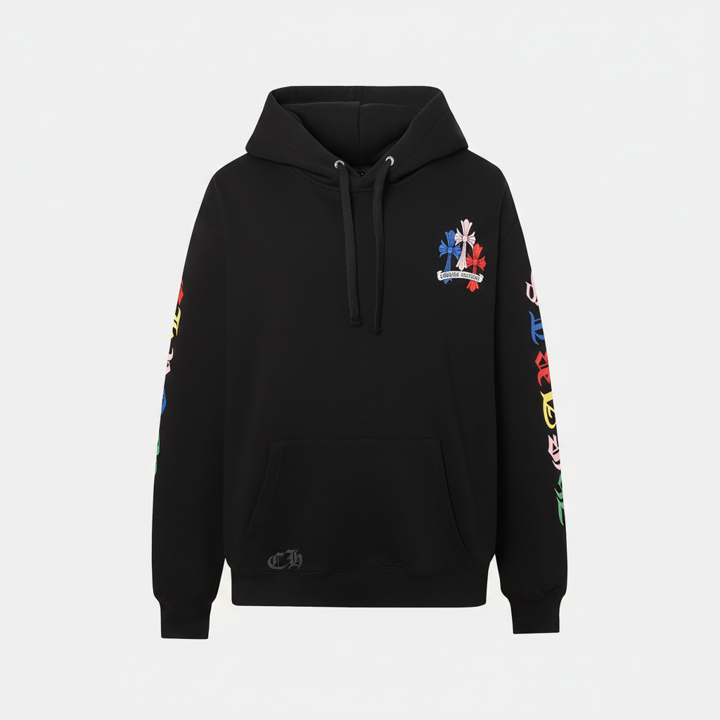 Chrome Hearts Hoodie "Black-Multicolour"
