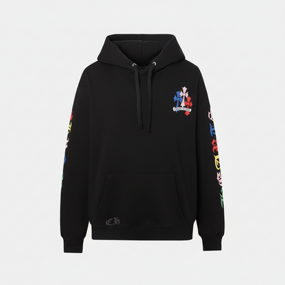 Chrome Hearts Hoodie "Black-Multicolour"