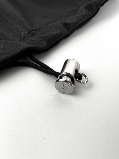 Prada Reversible Nappa Leather and Re-Nylon Jacket "Black"