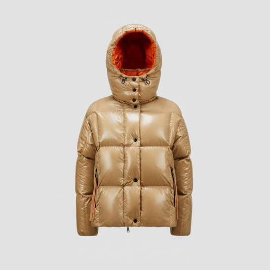 Moncler Parana Down Jacket "Beige-Orange"