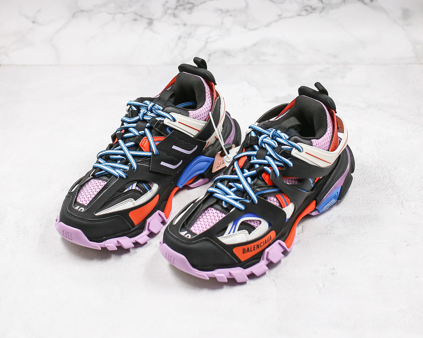 Balenciaga Track "Black-Orange-Pink"