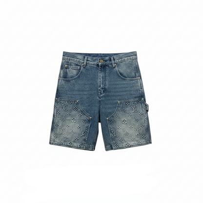 Louis Vuitton Denim Carpenter Shorts