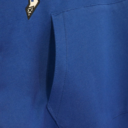 Amiri Bandana Appliqué Hoodie 'Blue-White"