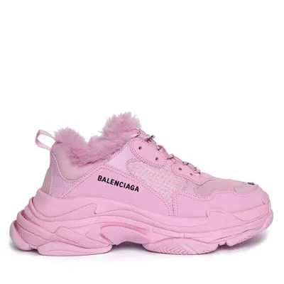 Balenciaga Triple S "Pink Fur"