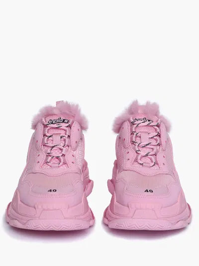 Balenciaga Triple S "Pink Fur"