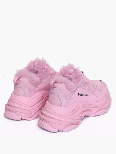 Balenciaga Triple S "Pink Fur"