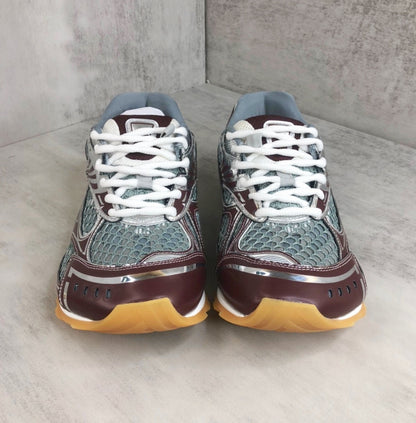 Bottega Veneta Orbit "Red-Silver"