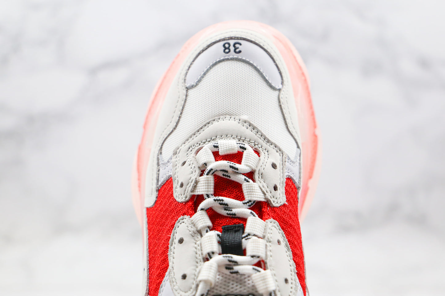 Balenciaga Triple S "White-Red-Pink"