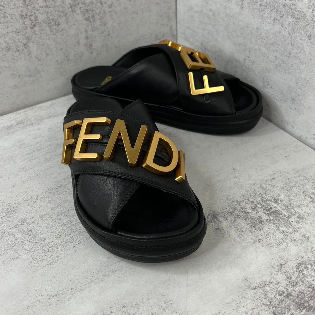 Fendi Slides "Black"