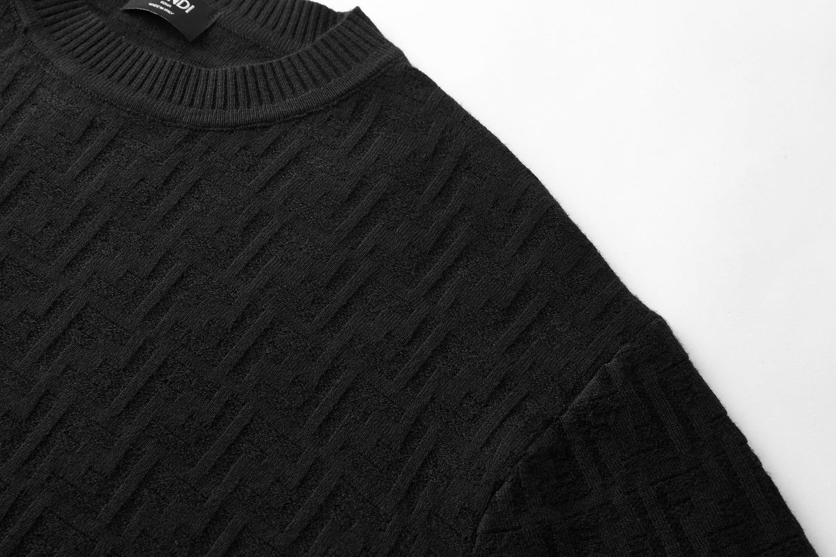 Fendi FF Cotton Sweater "Black"