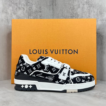 Louis Vuitton Trainers "Black-White Textile"