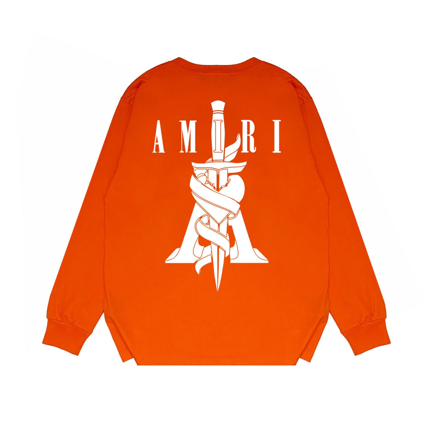 Amiri Dagger Sweatshirt "Orange-White"
