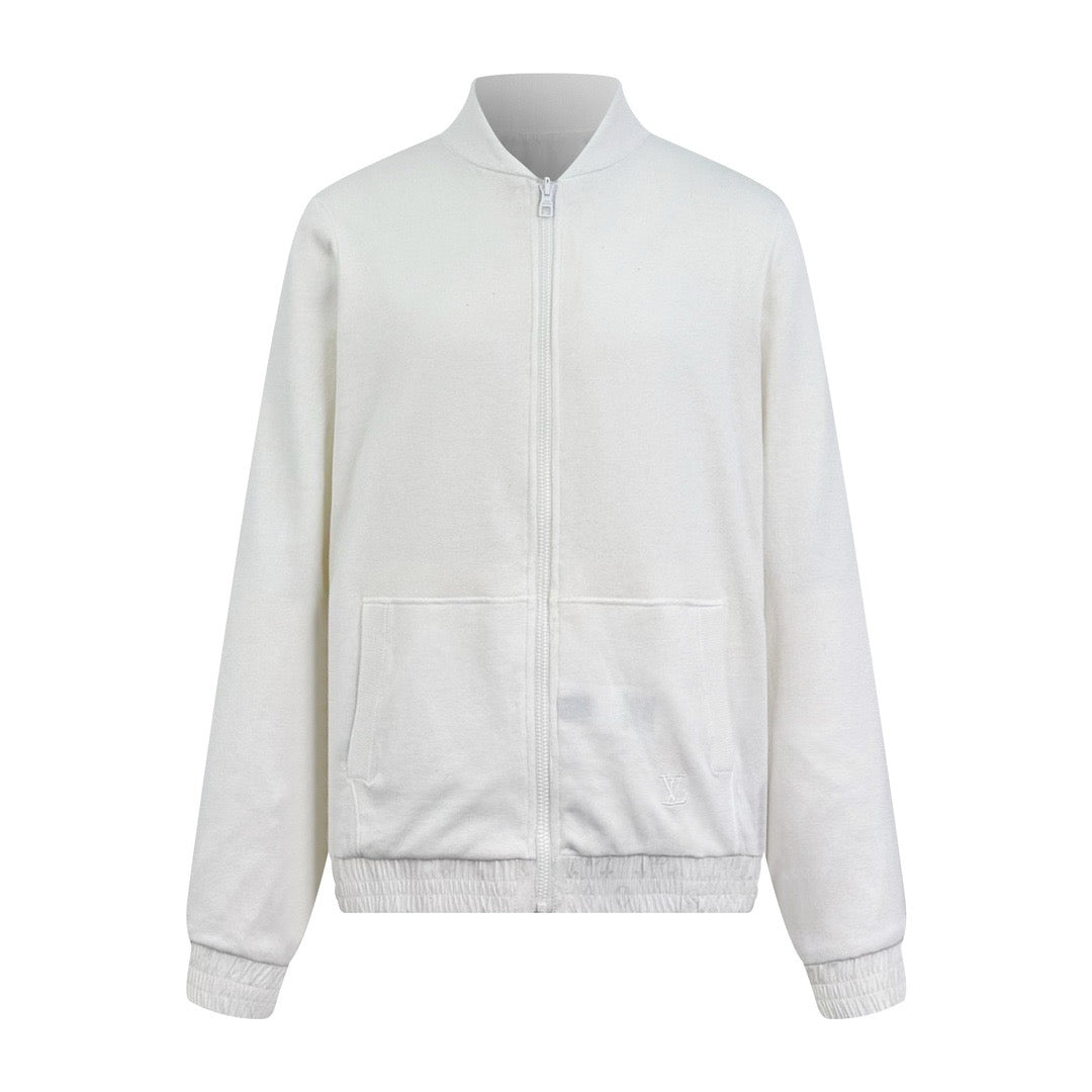 Louis Vuitton Monogram Reversible Light Bomber "Almond Milk"