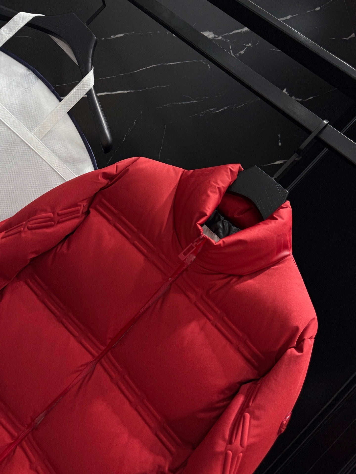 Moncler x A$AP Rocky Rally Short Down Jacket "Red"