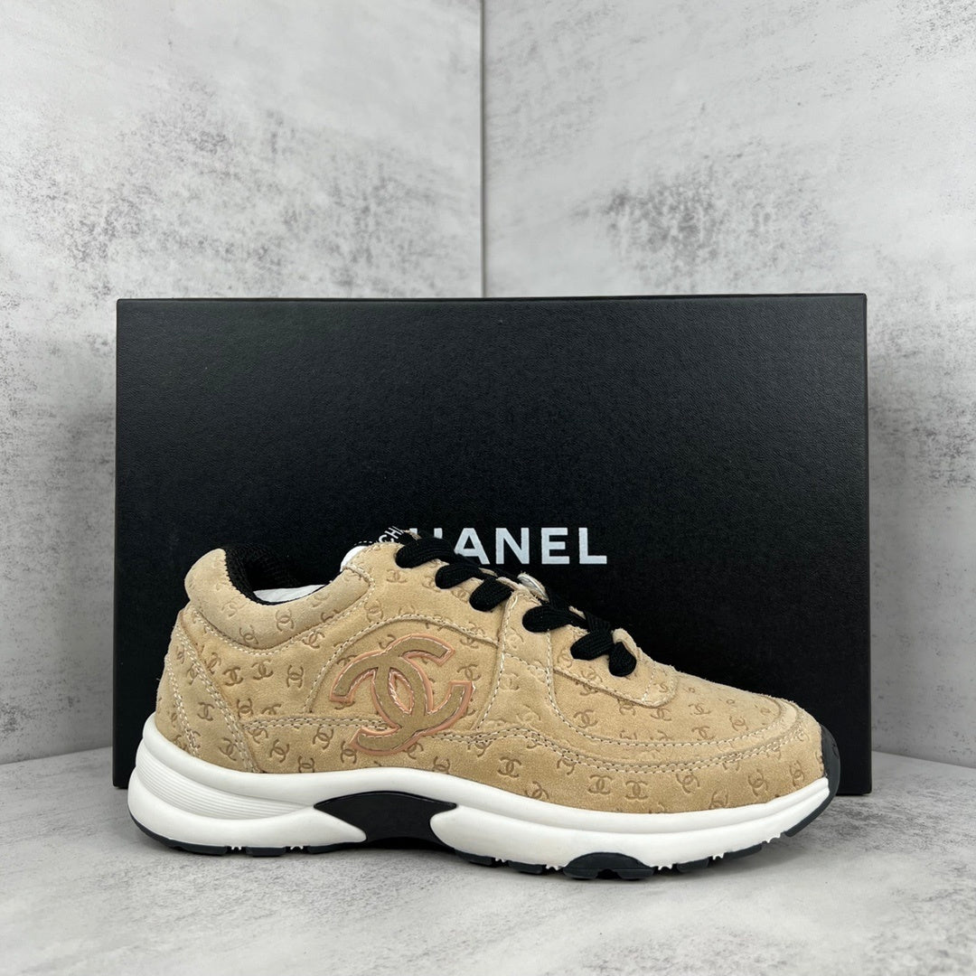 Chanel 22A "Beige All Over Logo"