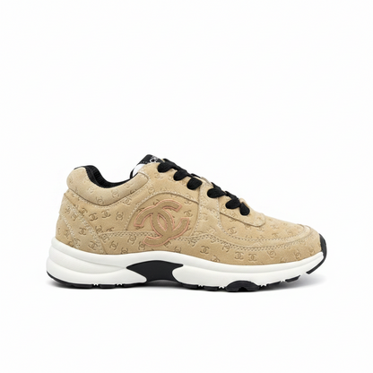 Chanel 22A "Beige All Over Logo"