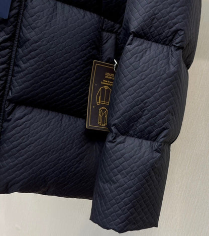 Louis Vuitton Down Jacket "Navy Blue"