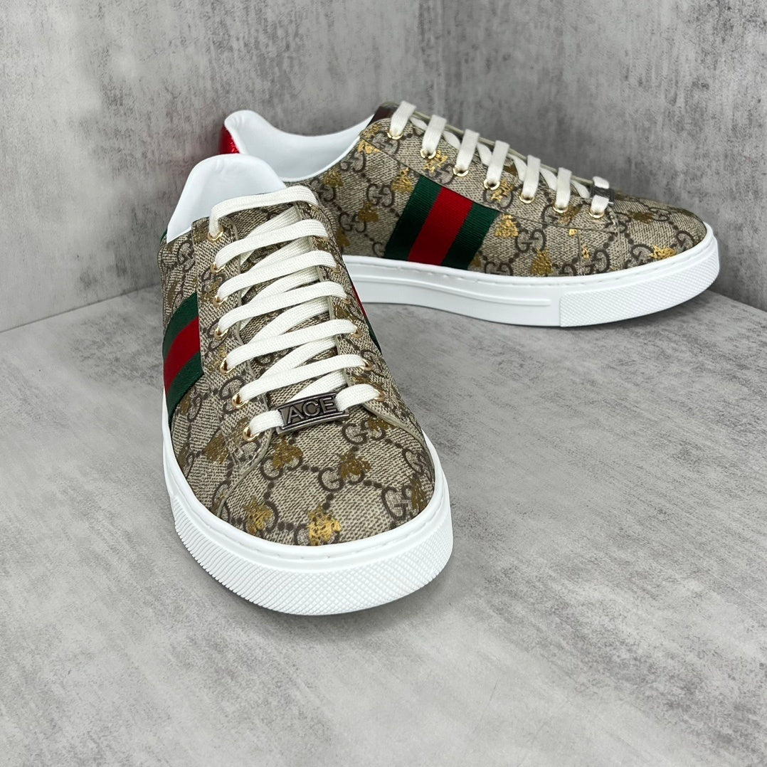 Gucci Ace "Beige Monogram"