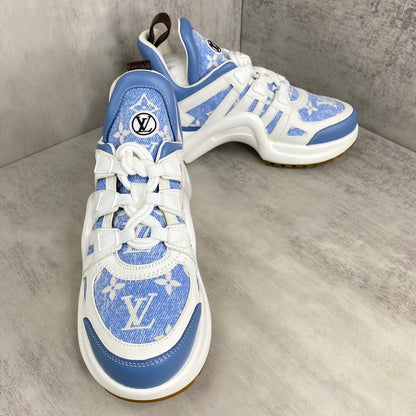 Louis Vuitton Arklight "White-Light Blue Denim"