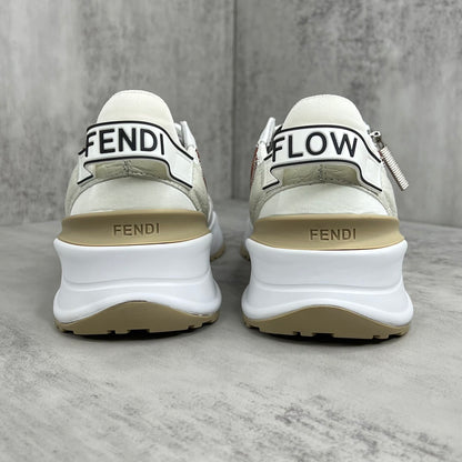 Fendi Flow "White-Brown"