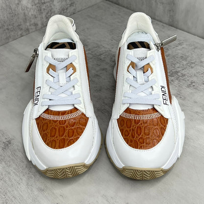 Fendi Flow "White-Brown"