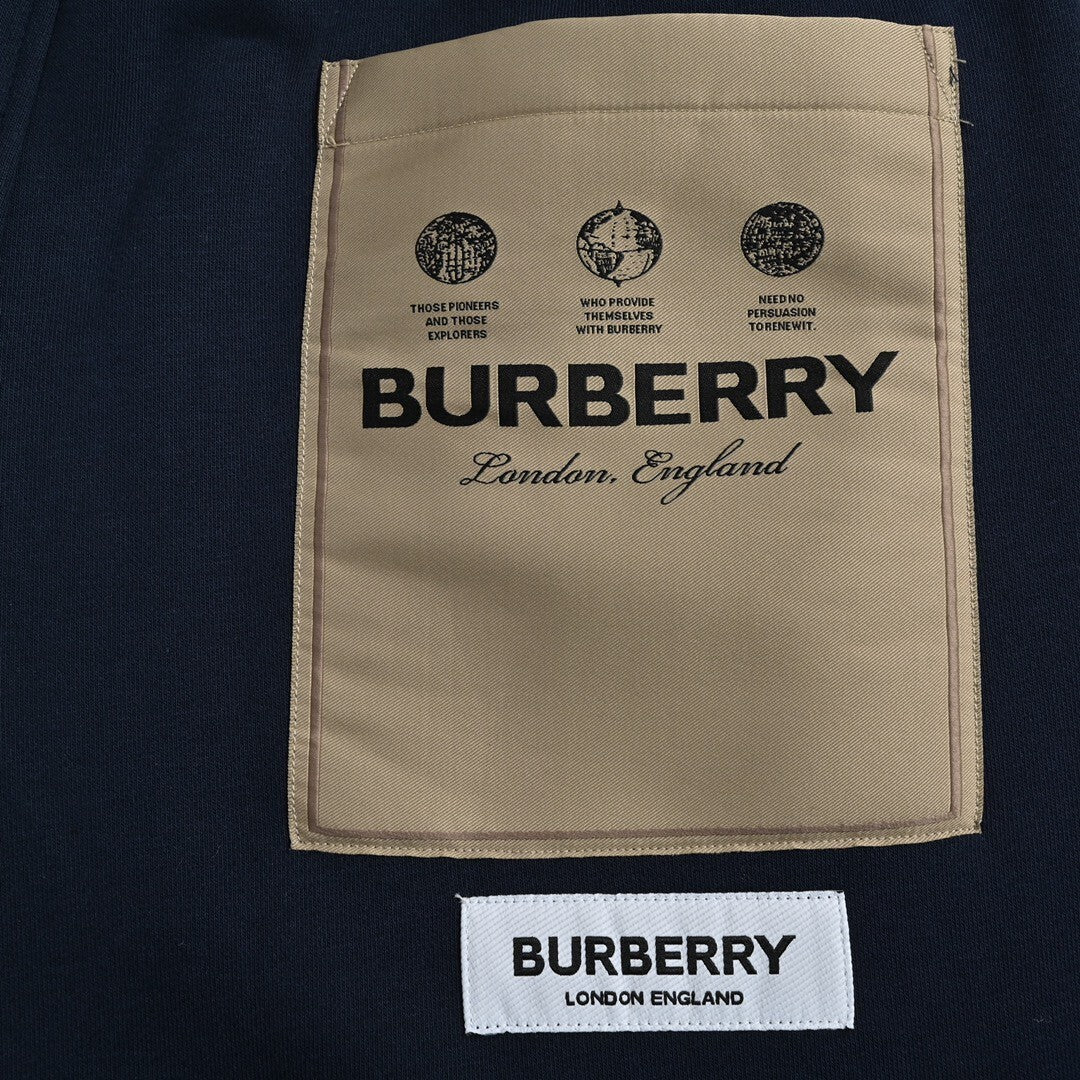 Burberry Trousers "Navy Blue"