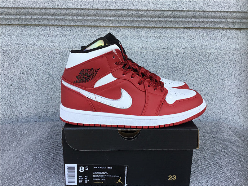 Air Jordan 1 Mid "Gym Red"