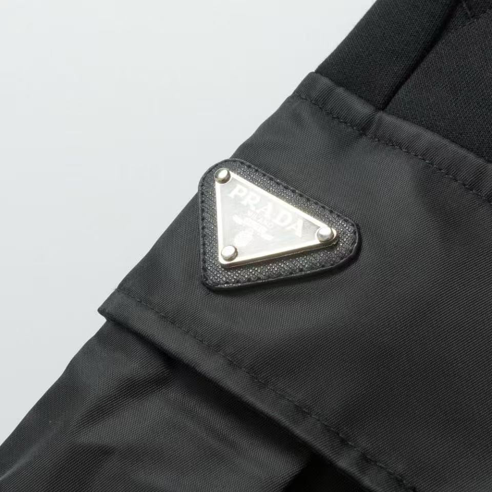 Prada Cargo Shorts "Black"