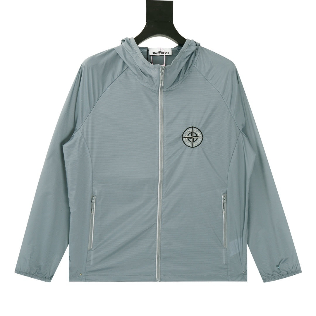 Stone Island Windbreaker Jacket "Grey"